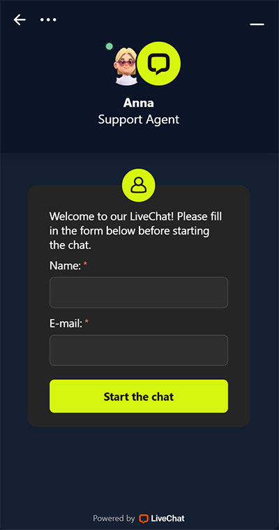 chat live winzter casino